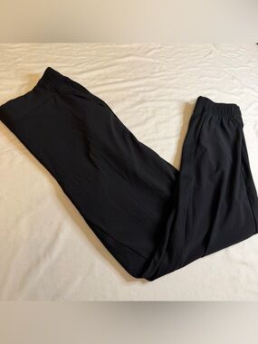Athleta Black Jogger Pants Size 10 Elastic Waist Athletic